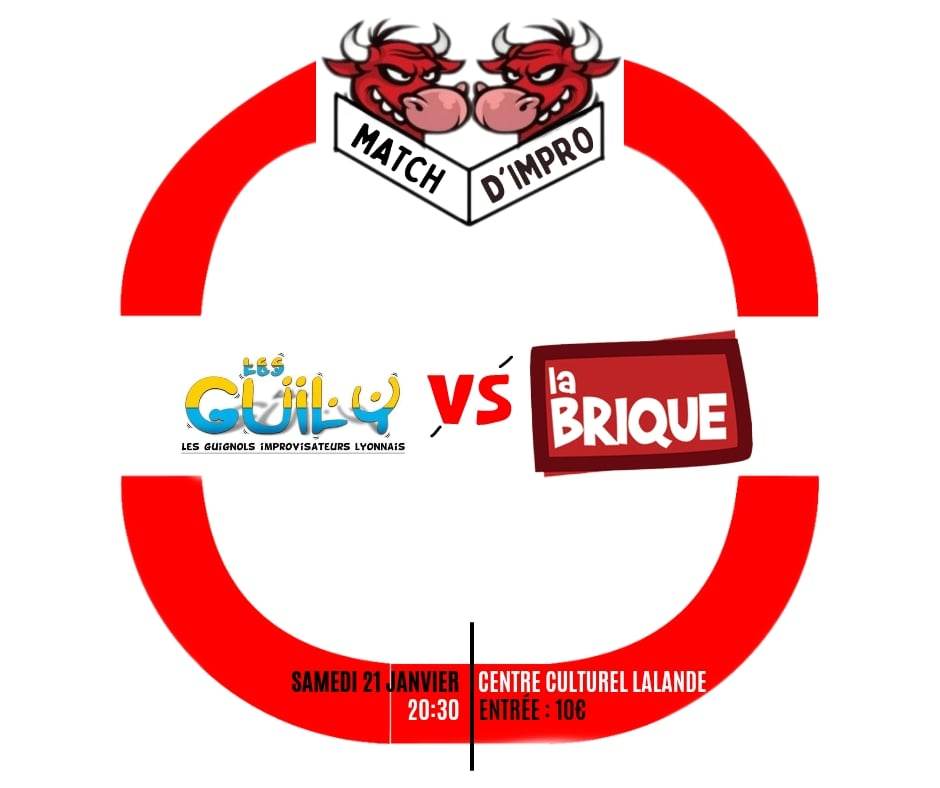 Match Impro : Les Guily / La Brique