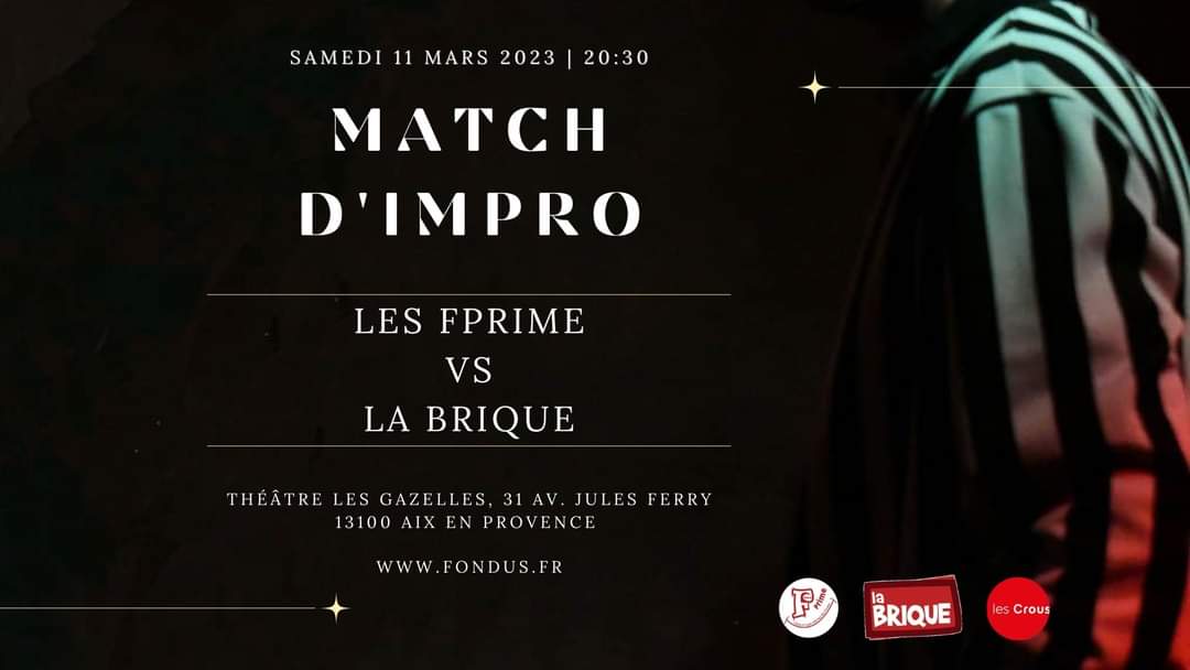 Match d'Impro à Aix en Provence avec FPrimes
