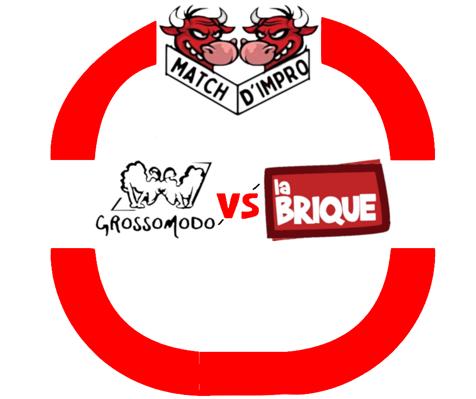 Match d'impro Grossomodo d'Orléans - La Brique de Toulouse